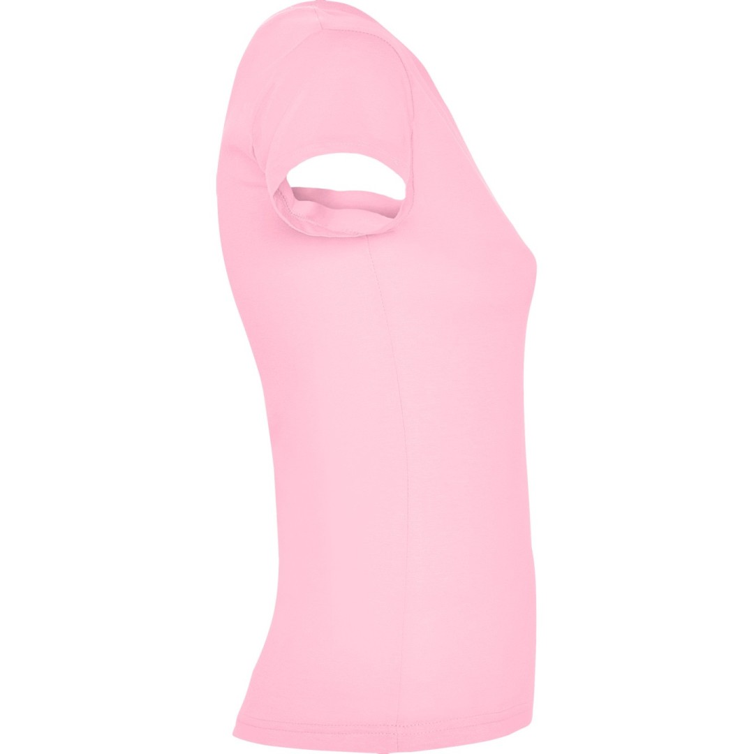 Camiseta Básica Mujer Escote Cuello Pico VICTORIA