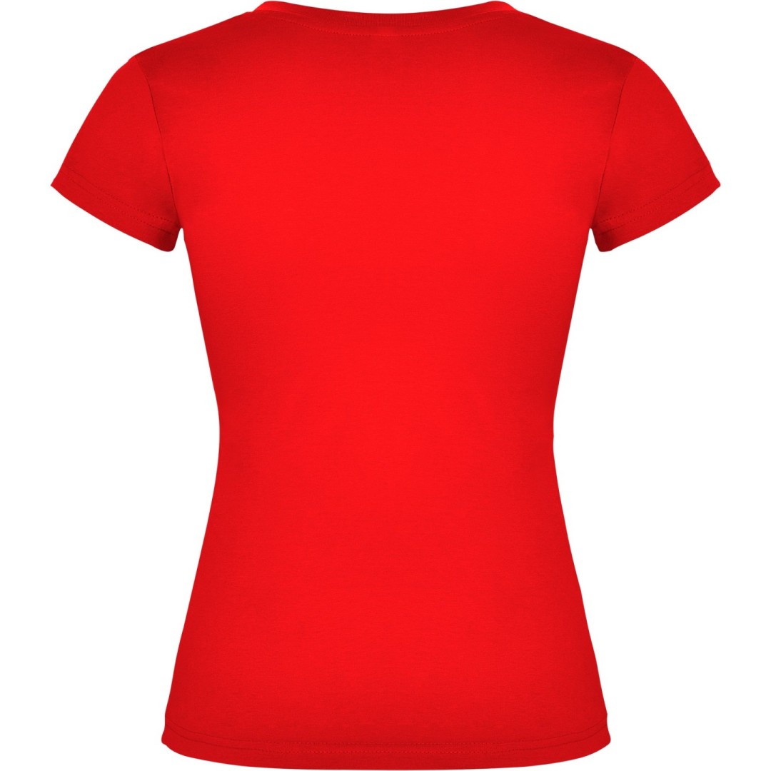 Camiseta Básica Mujer Escote Cuello Pico VICTORIA