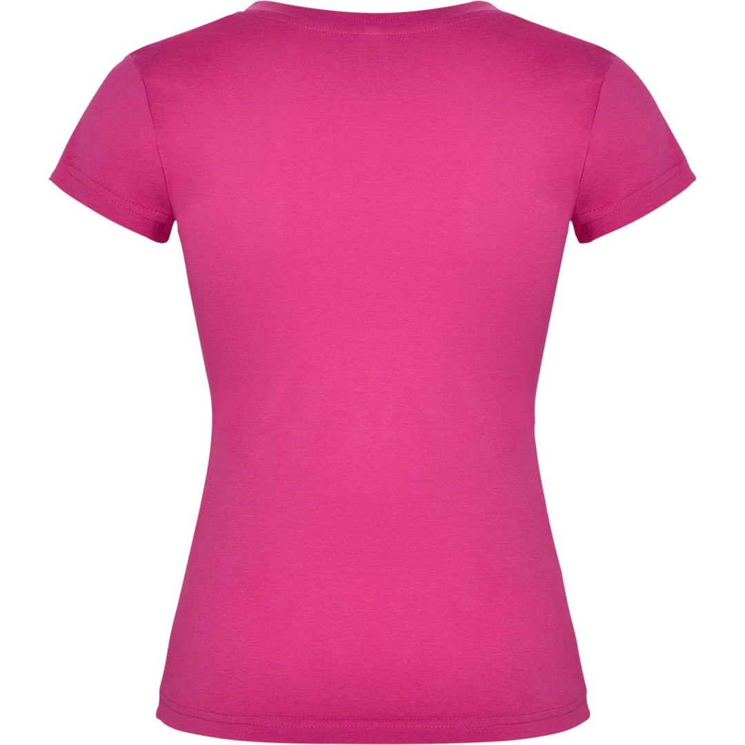 Camiseta Básica Mujer Escote Cuello Pico VICTORIA