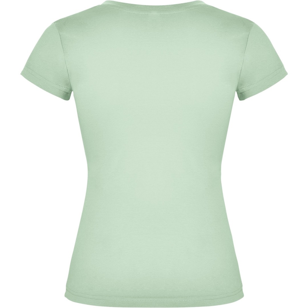 Camiseta Básica Mujer Escote Cuello Pico VICTORIA