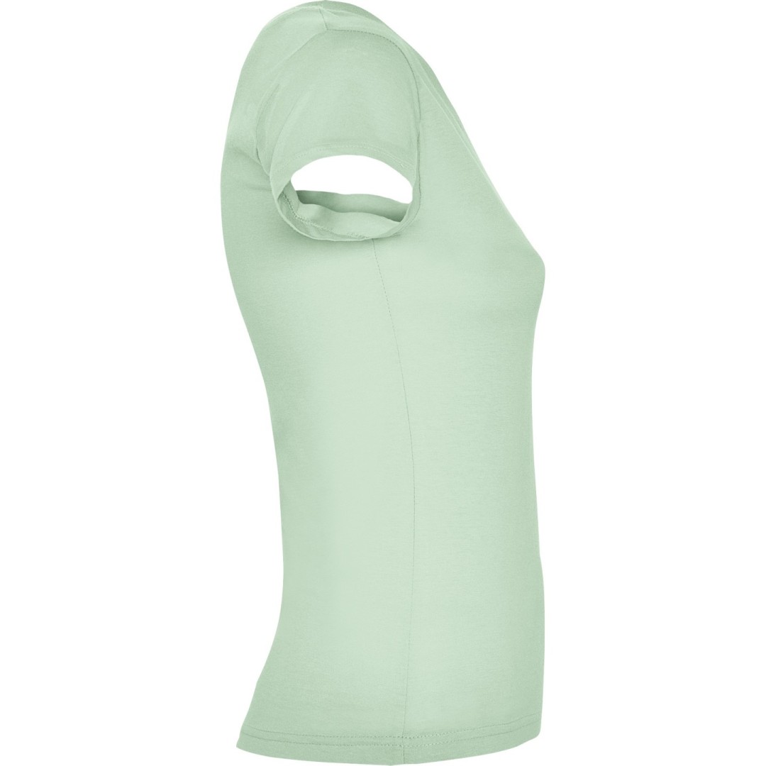 Camiseta Básica Mujer Escote Cuello Pico VICTORIA