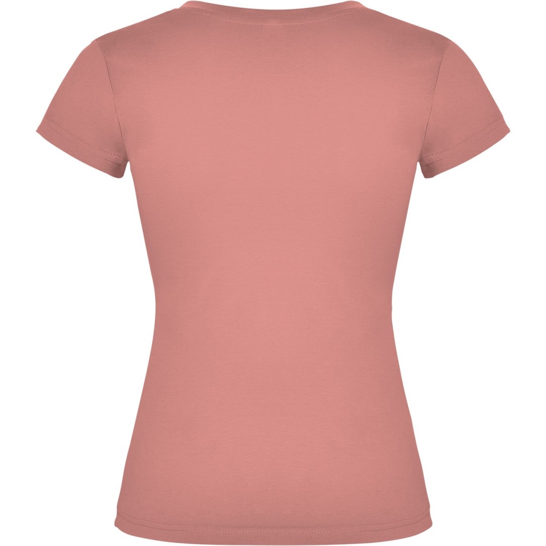 Camiseta Básica Mujer Escote Cuello Pico VICTORIA