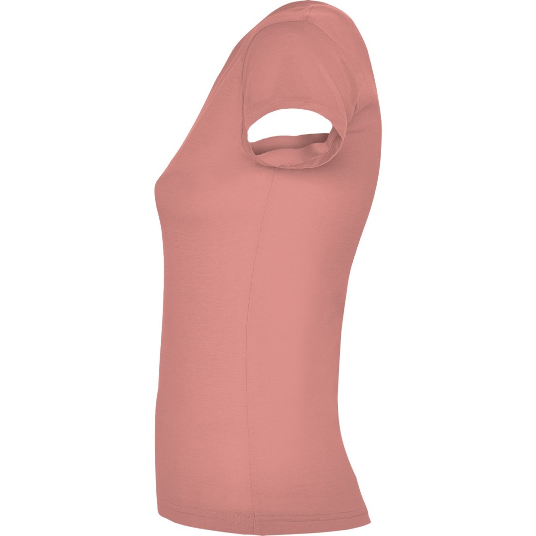 Camiseta Básica Mujer Escote Cuello Pico VICTORIA