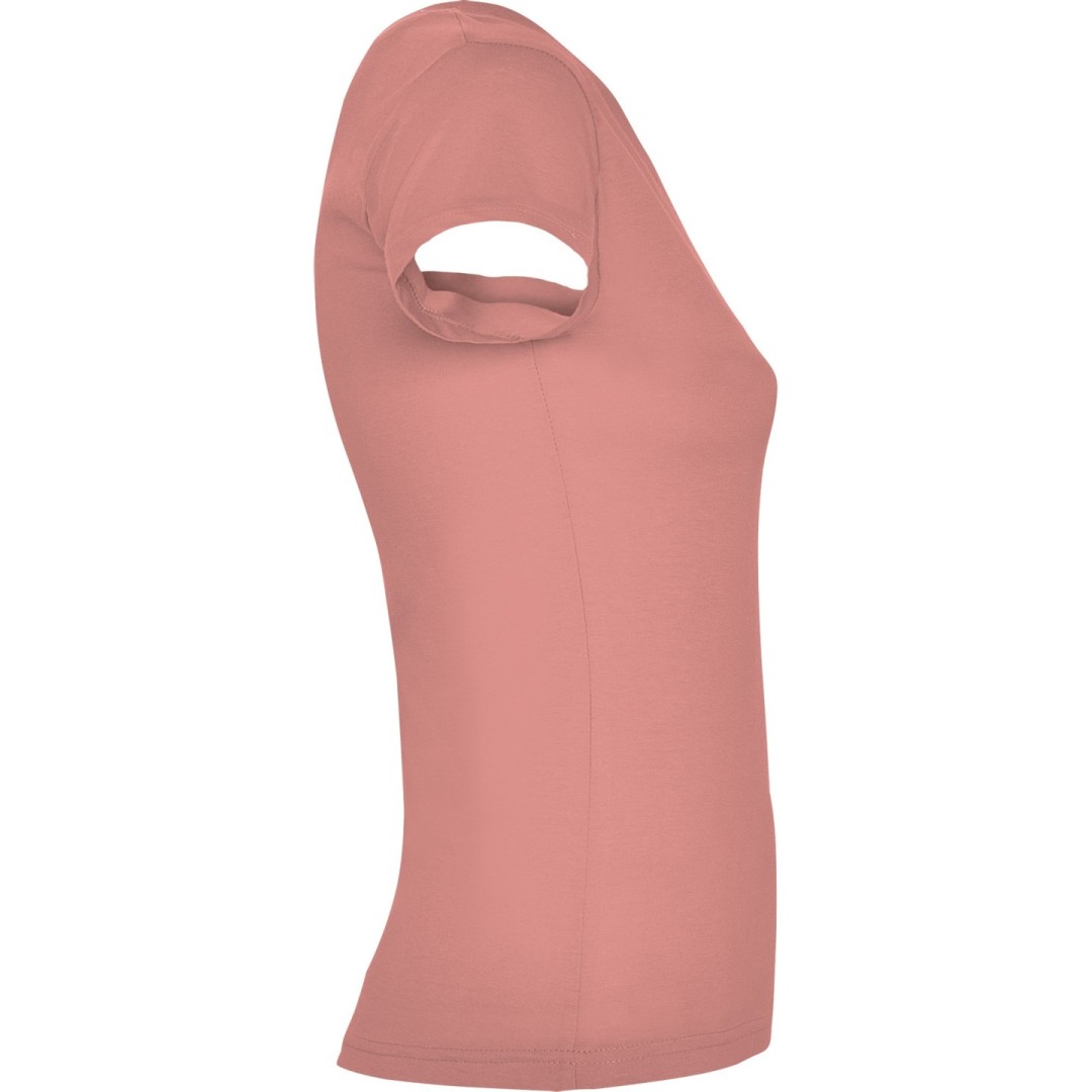 Camiseta Básica Mujer Escote Cuello Pico VICTORIA