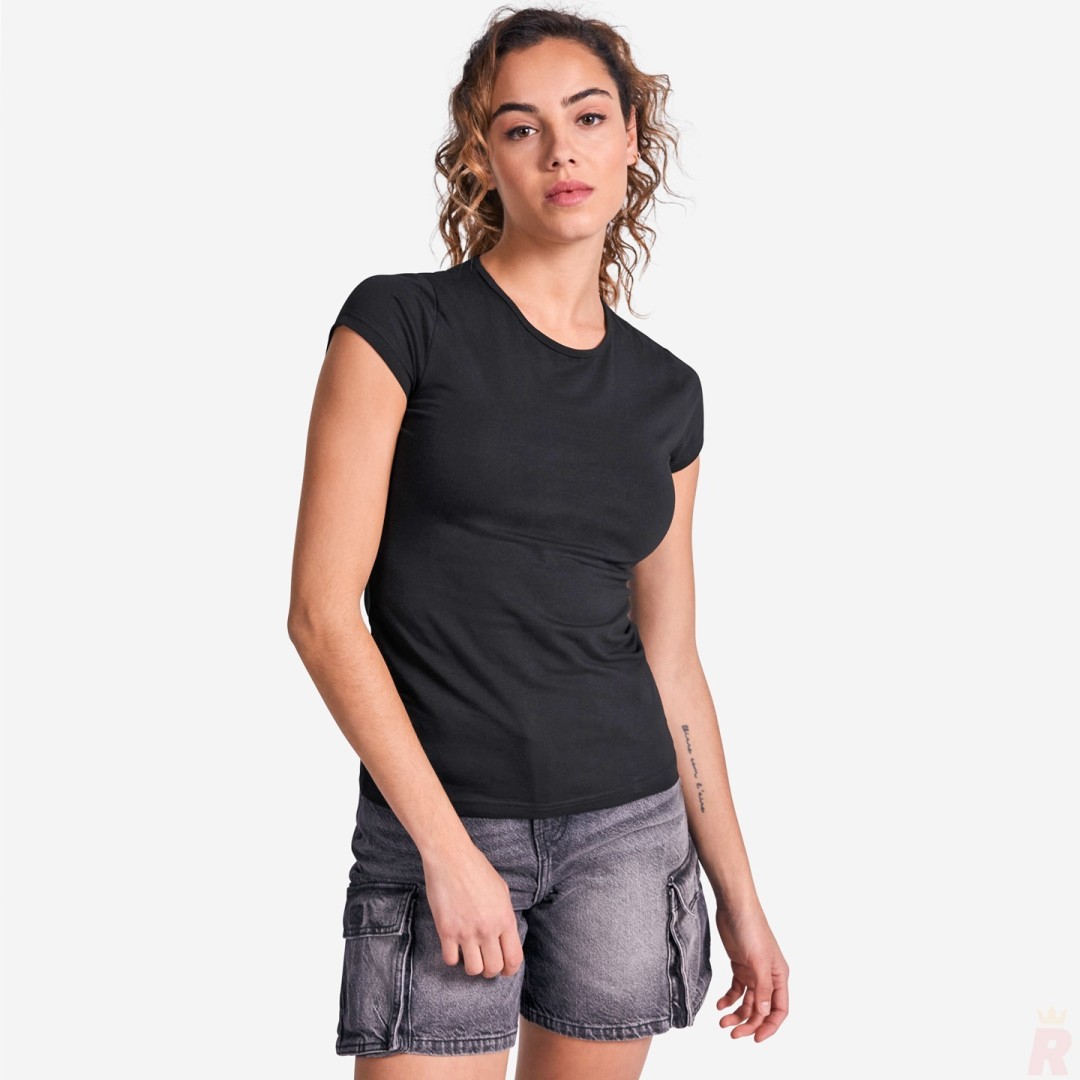 Camiseta Básica Mujer Tejido Stretch BALI