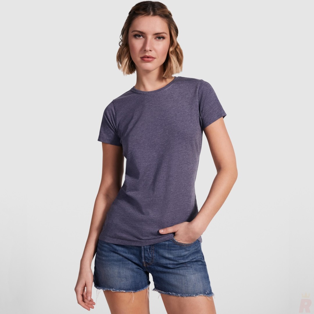 Camiseta Básica Mujer Tubular Vigoré FOX WOMAN
