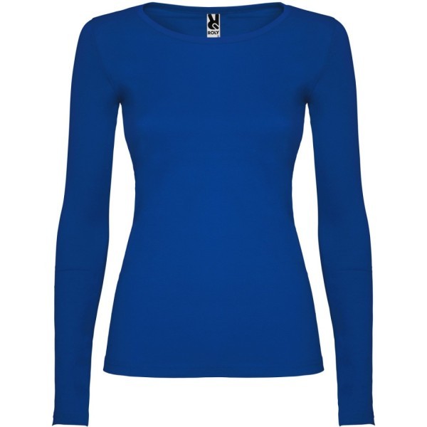 Camiseta Básica Semientallada Mujer Manga Larga EXTREME WOMAN