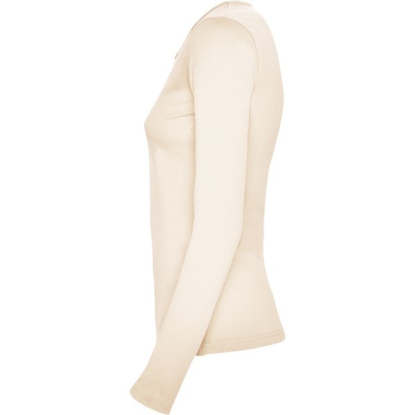 Camiseta Básica Semientallada Mujer Manga Larga EXTREME WOMAN