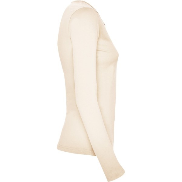 Camiseta Básica Semientallada Mujer Manga Larga EXTREME WOMAN