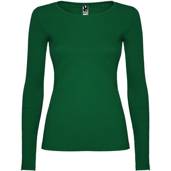 Camiseta Básica Semientallada Mujer Manga Larga EXTREME WOMAN