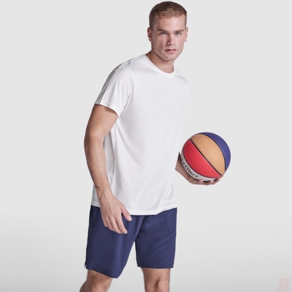 Camiseta Básica Técnica Antibacterial ECO Hombre Manga Corta ESTORIL