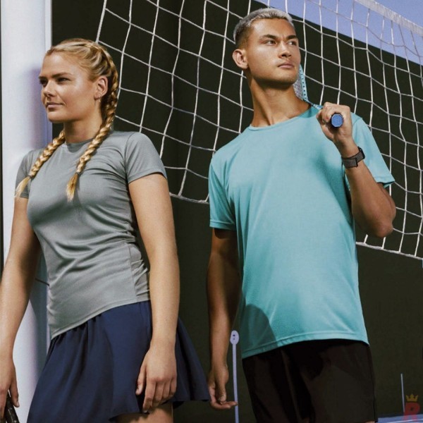 Camiseta Básica Técnica Antibacterial ECO Infantil Manga Corta ESTORIL