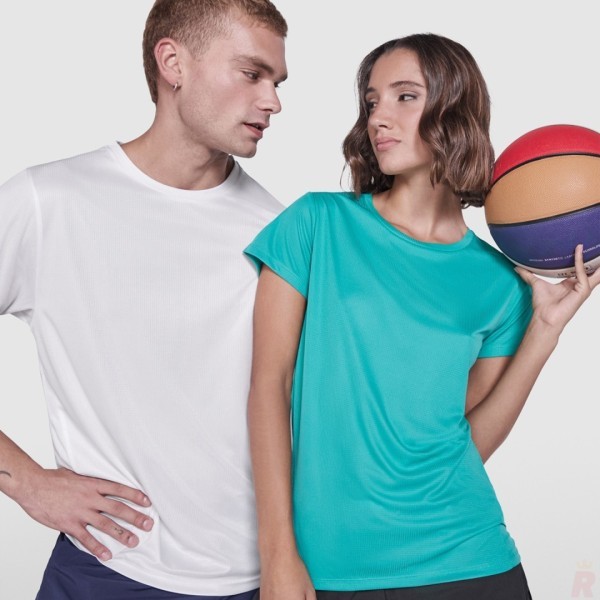 Camiseta Básica Técnica Antibacterial ECO Mujer Manga Corta ESTORIL WOMAN