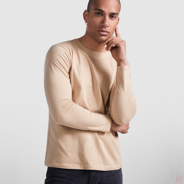 Camiseta Básica Tubular Hombre Manga Larga EXTREME