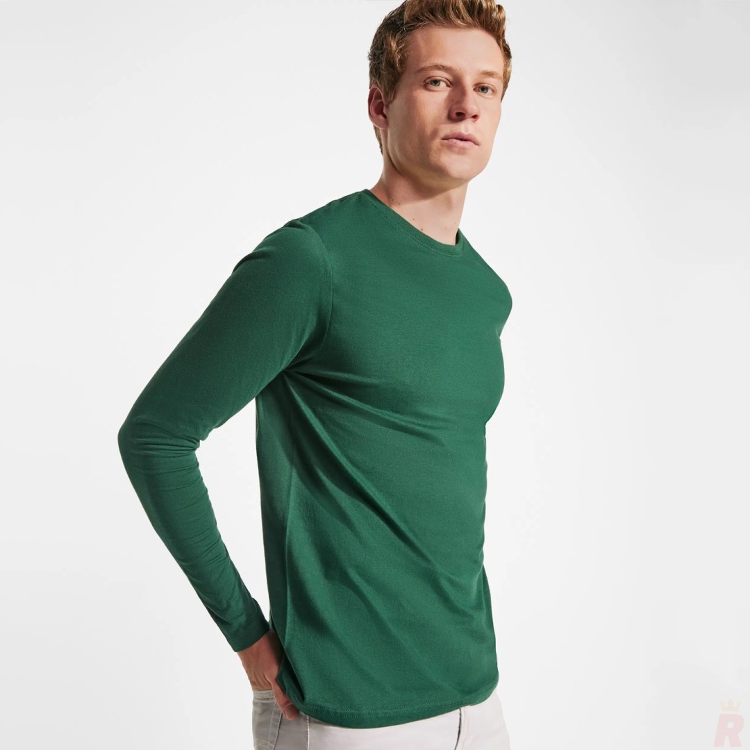 Camiseta Básica Tubular Hombre Manga Larga EXTREME