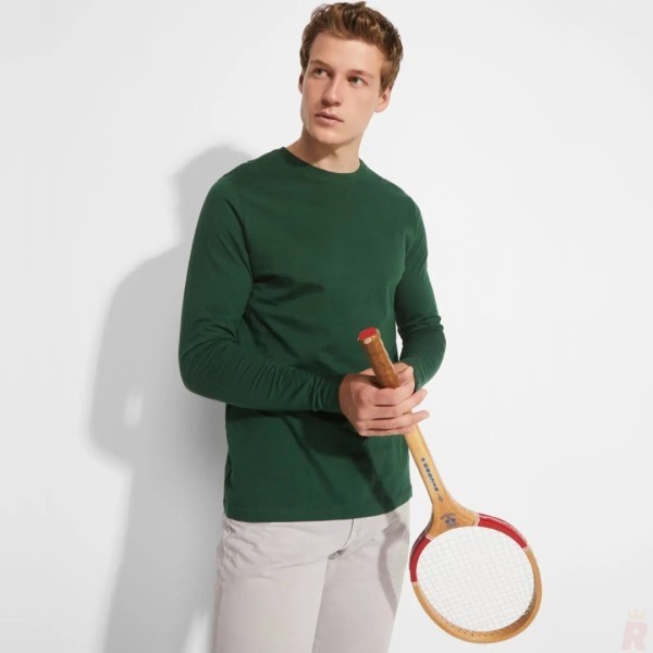 Camiseta Básica Tubular Hombre Manga Larga EXTREME