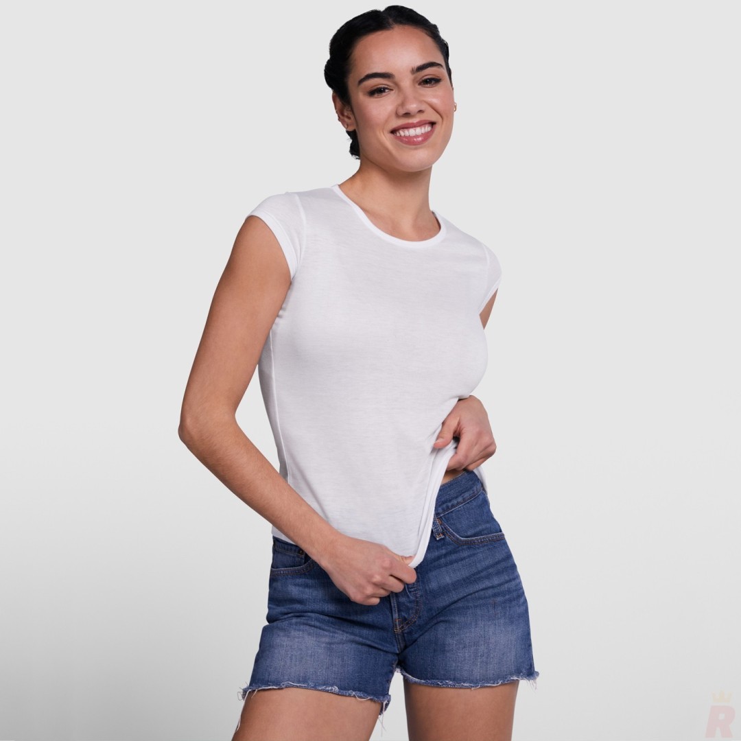 Camiseta Entallada Sublimación Mujer HAWAII