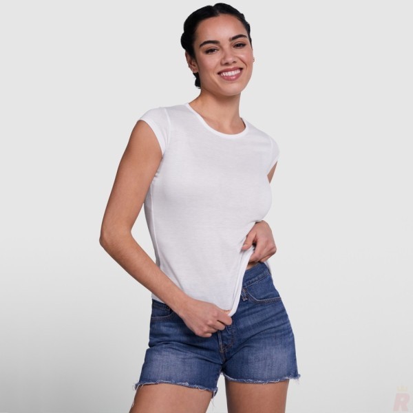 Camiseta Entallada Sublimación Mujer HAWAII