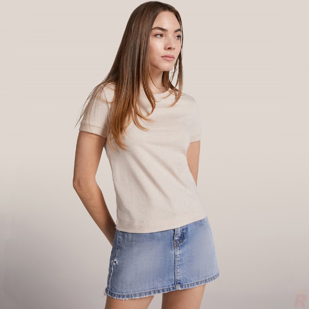 Camiseta Gruesa Mujer 100% algodón VEZA WOMAN