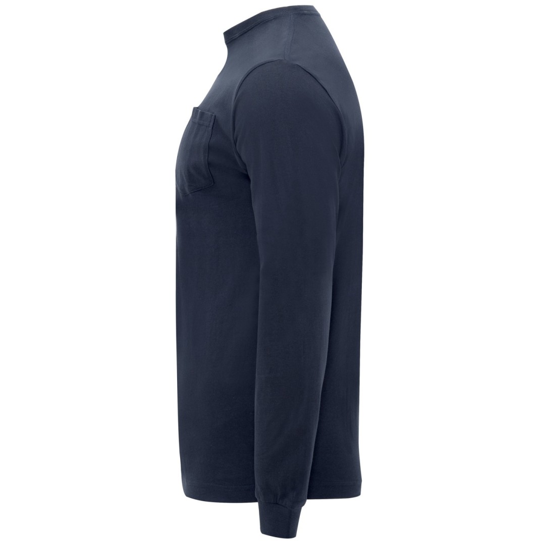 Camiseta Hombre Bolsillo Manga Larga SHIBA