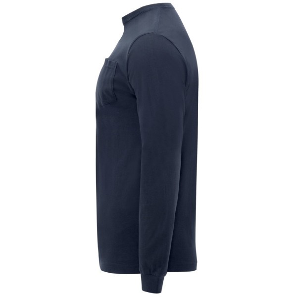 Camiseta Hombre Bolsillo Manga Larga SHIBA