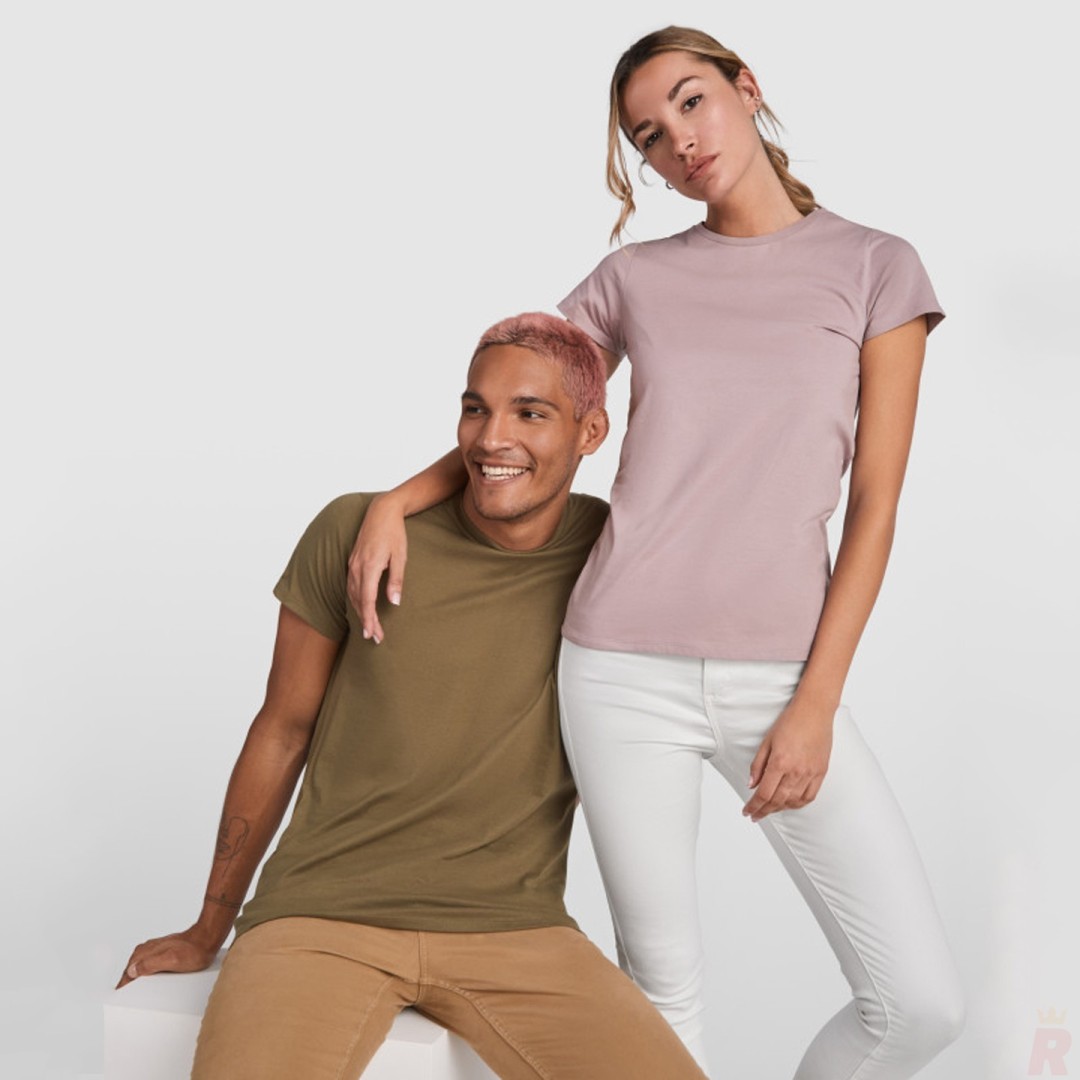 Camiseta Hombre Tubular 100% Algodón Orgánico...