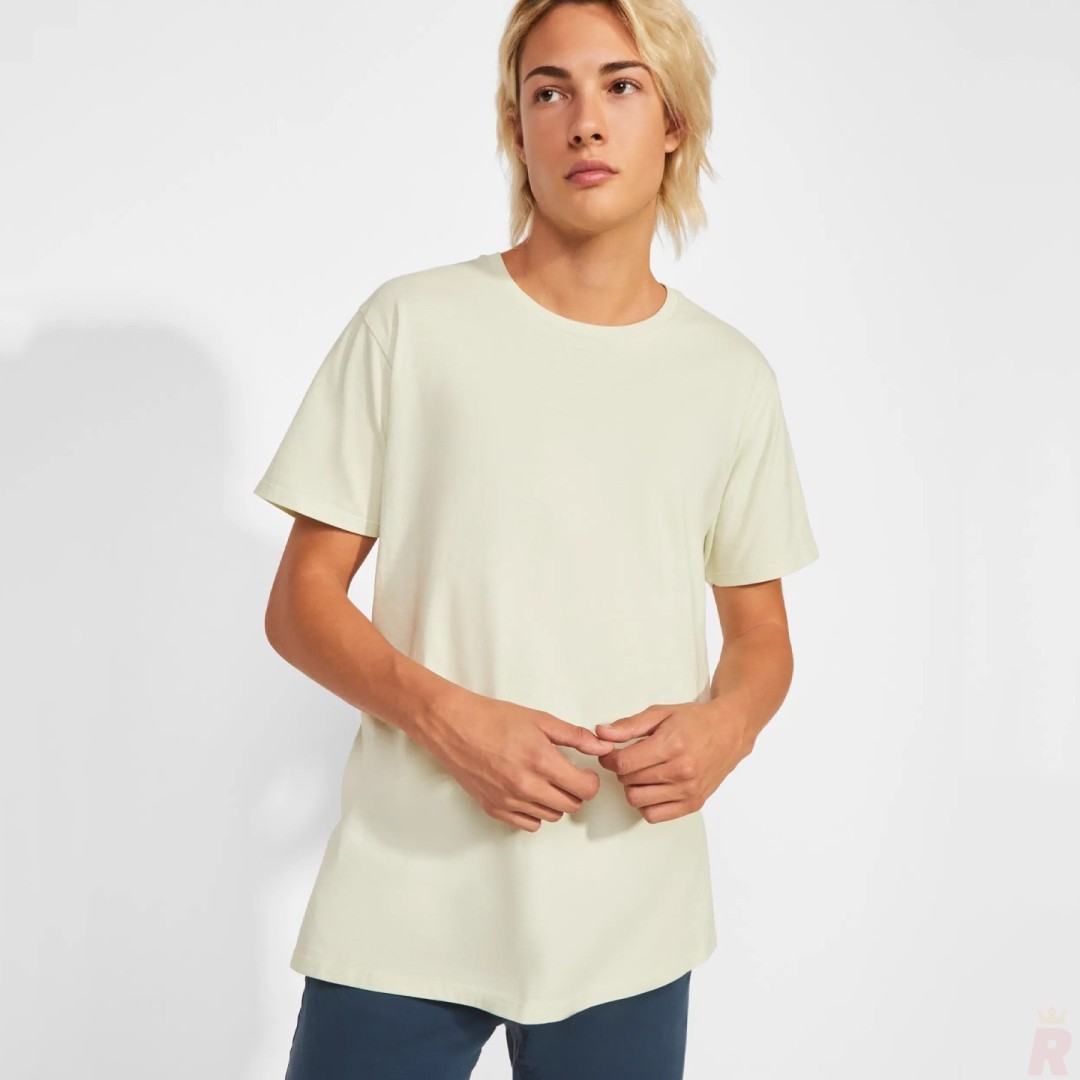 Camiseta Hombre Tubular 100% Algodón Orgánico...