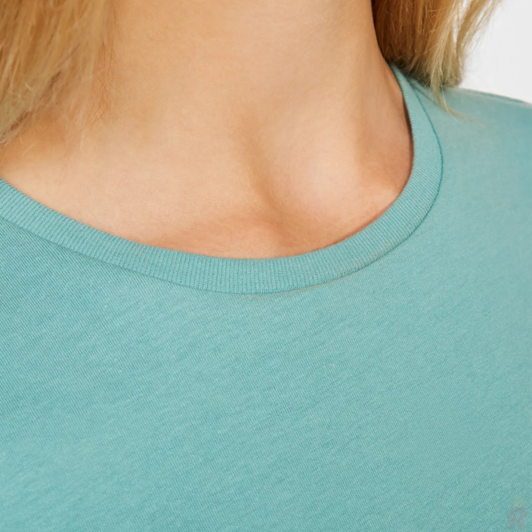 Camiseta Mujer Entallada 100% Algodón Orgánico...