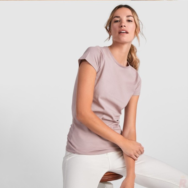 Camiseta Mujer Entallada 100% Algodón Orgánico BREDA WOMAN