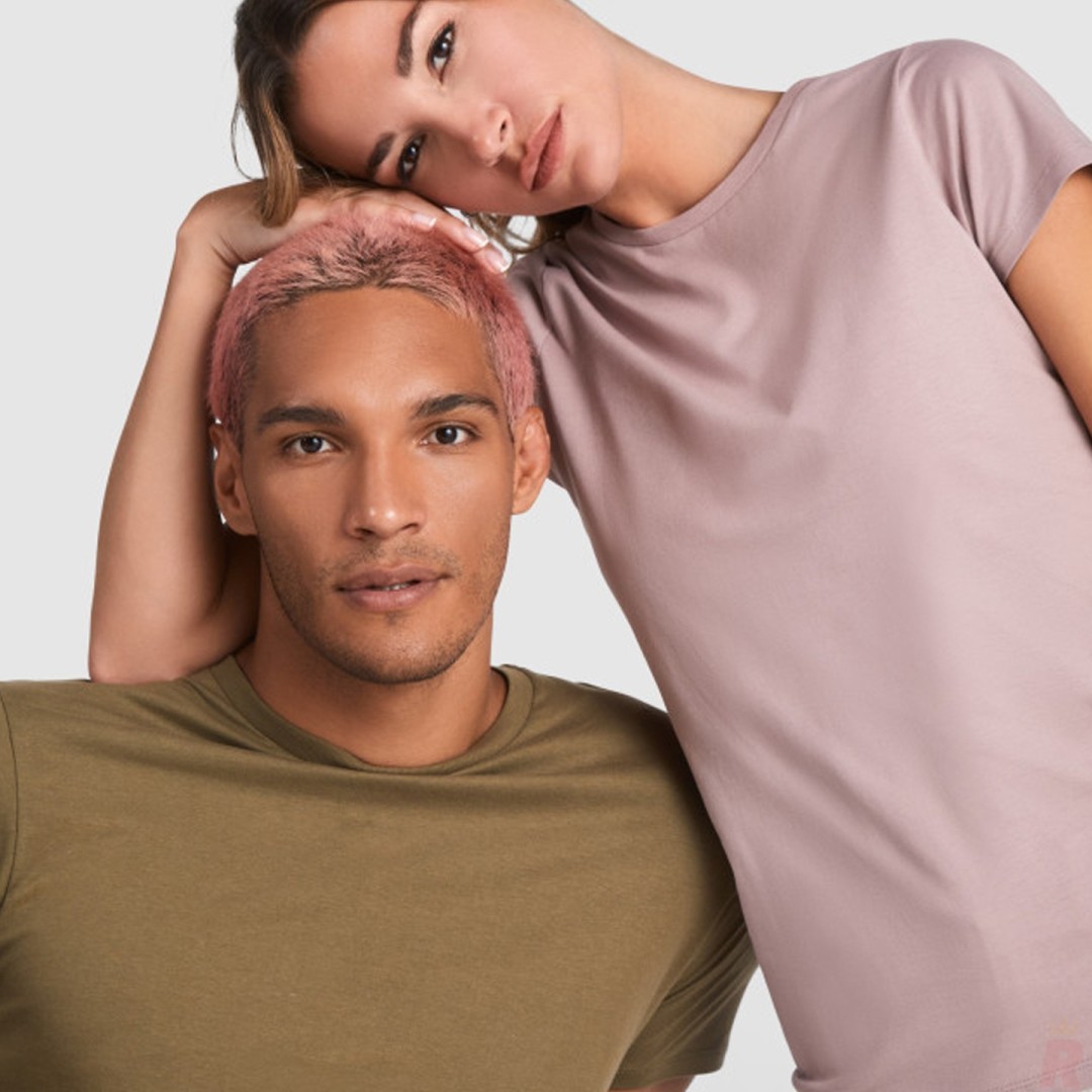 Camiseta Mujer Entallada 100% Algodón Orgánico...