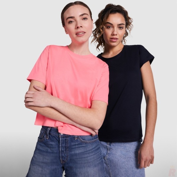 Camiseta Mujer Talle Corto Holgado DOMINICA