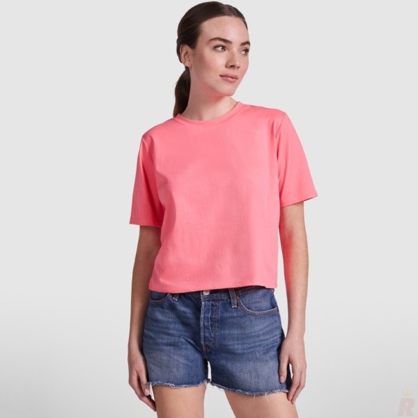 Camiseta Mujer Talle Corto Holgado DOMINICA