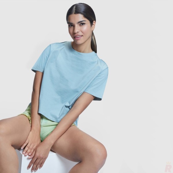 Camiseta Mujer Talle Corto Holgado DOMINICA