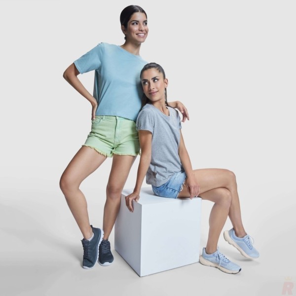 Camiseta Mujer Talle Corto Holgado DOMINICA