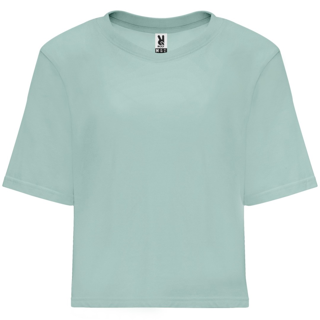 Camiseta Mujer Talle Corto Holgado DOMINICA