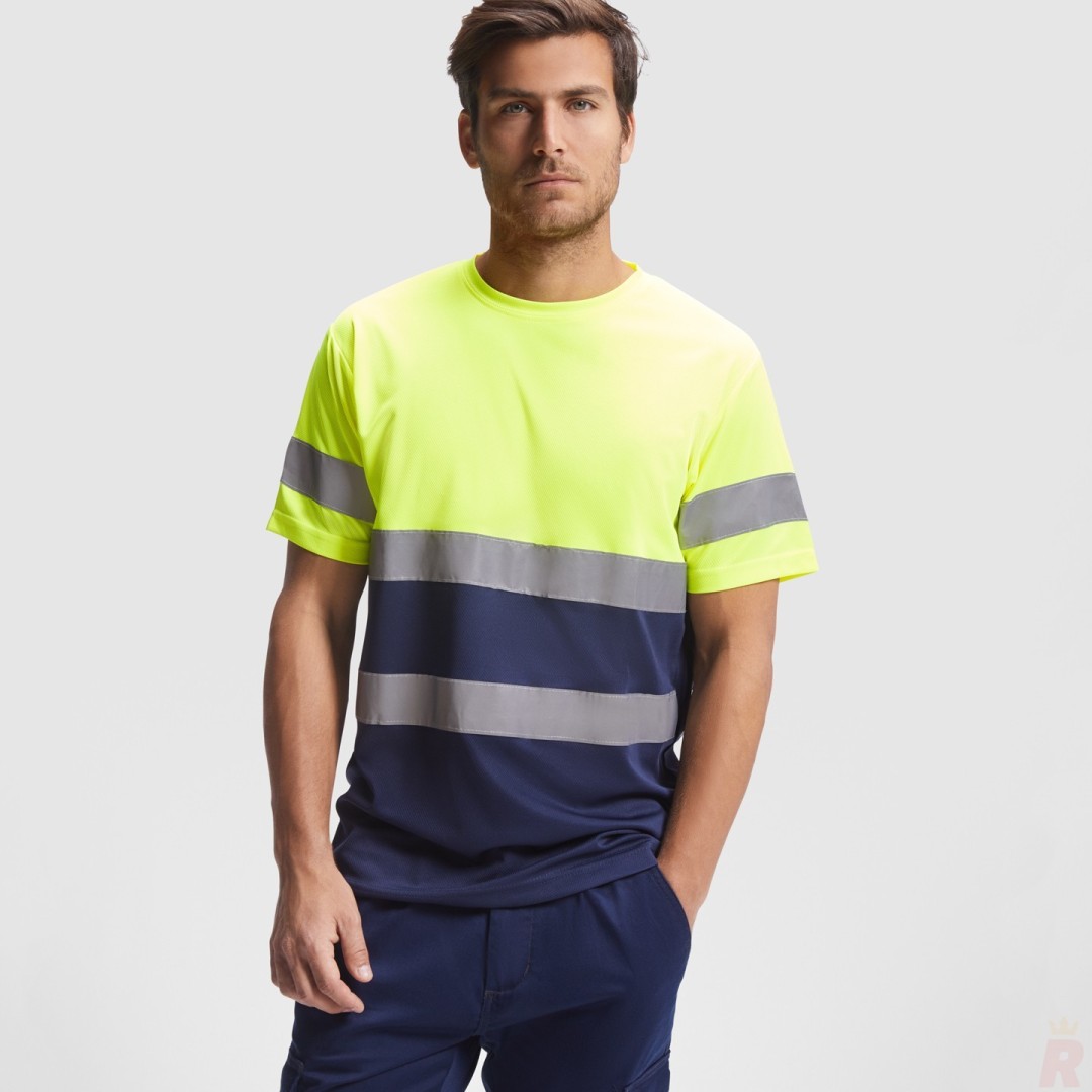 Camiseta Técnica Alta Visibilidad Maga Corta...