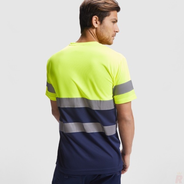 Camiseta Técnica Alta Visibilidad Maga Corta Hombre DELTA