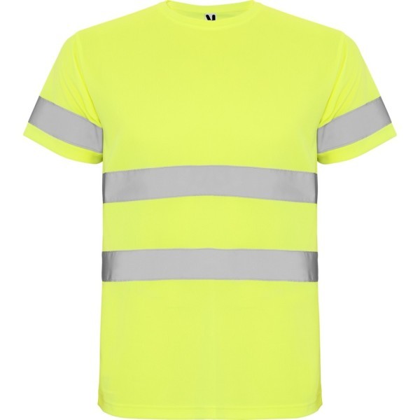 Camiseta Técnica Alta Visibilidad Maga Corta Hombre DELTA