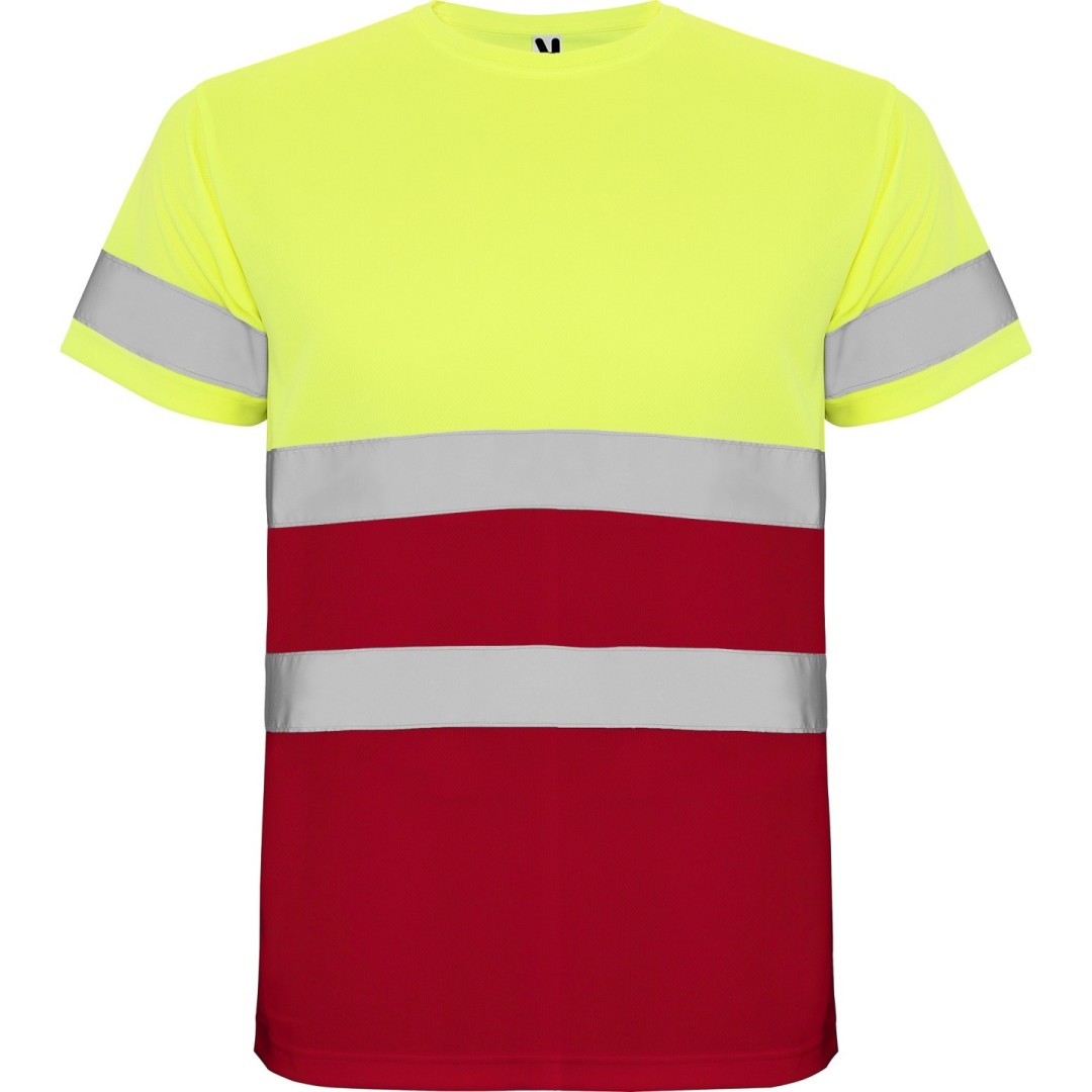 Camiseta Técnica Alta Visibilidad Maga Corta...