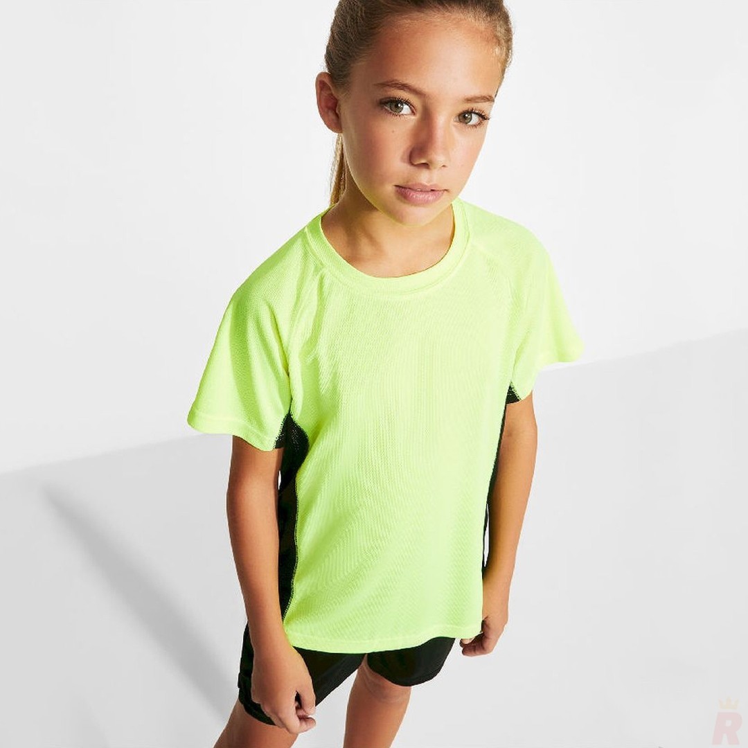 Camiseta Técnica Combinada Infantil SHANGHAI