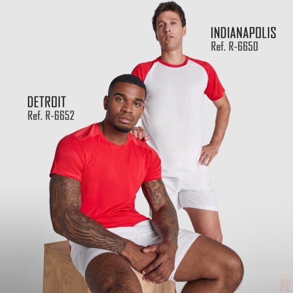 Camiseta Técnica Combinada Infantil DETROIT