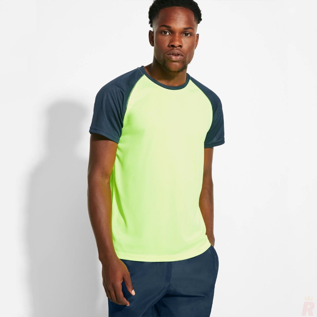 Camiseta Técnica Deportiva Ranglán Hombre...