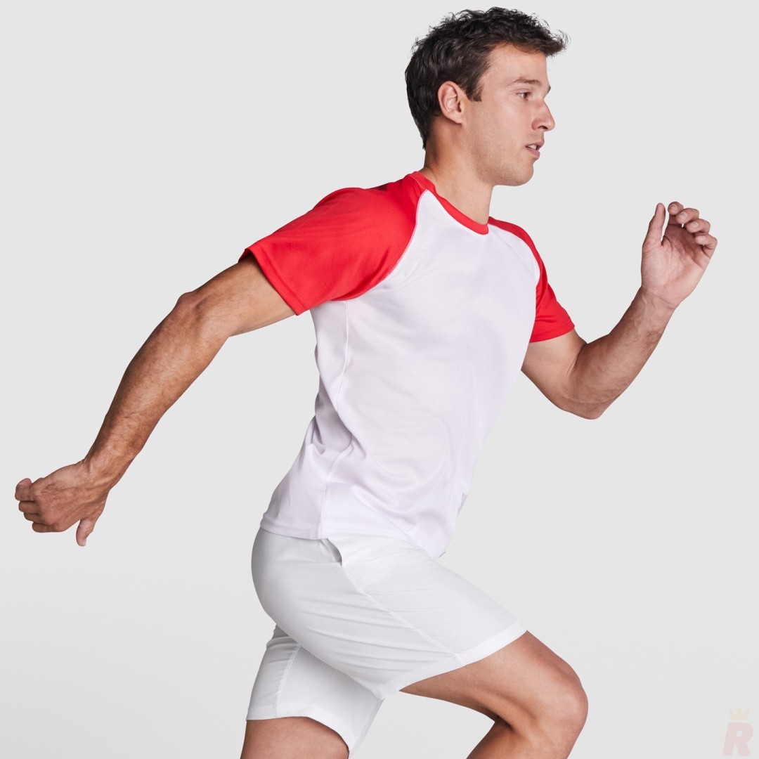 Camiseta Técnica Deportiva Ranglán Hombre...