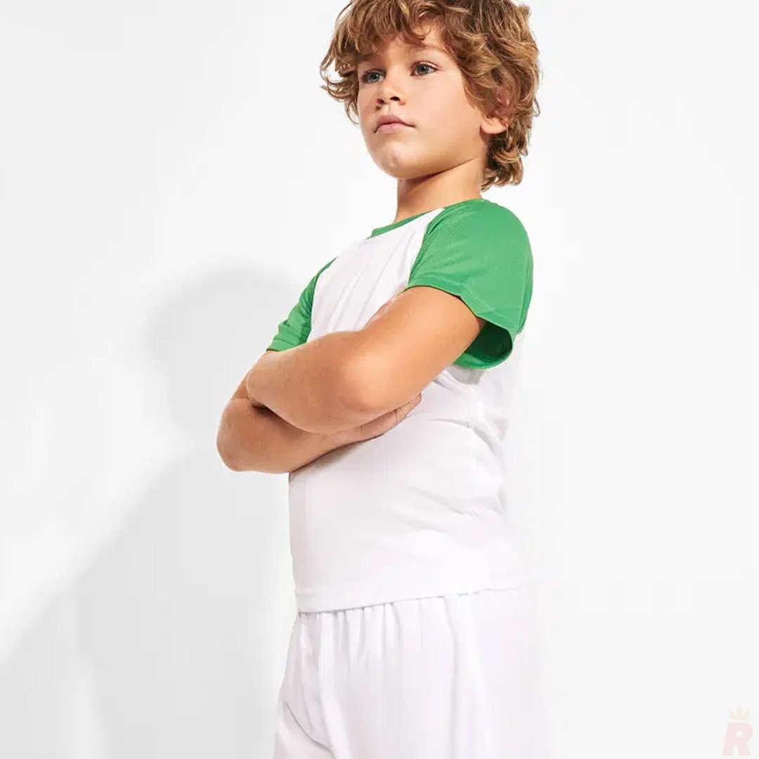 Camiseta Técnica Deportiva Ranglán Infantil...