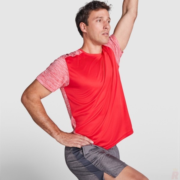 Camiseta Técnica Hombre Combinada Jaspeada Vigoré ZOLDER
