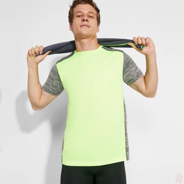 Camiseta Técnica Hombre Combinada Jaspeada Vigoré ZOLDER