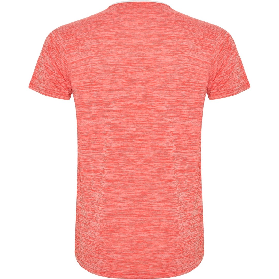 Camiseta Técnica Infantil Combinada Jaspeada...