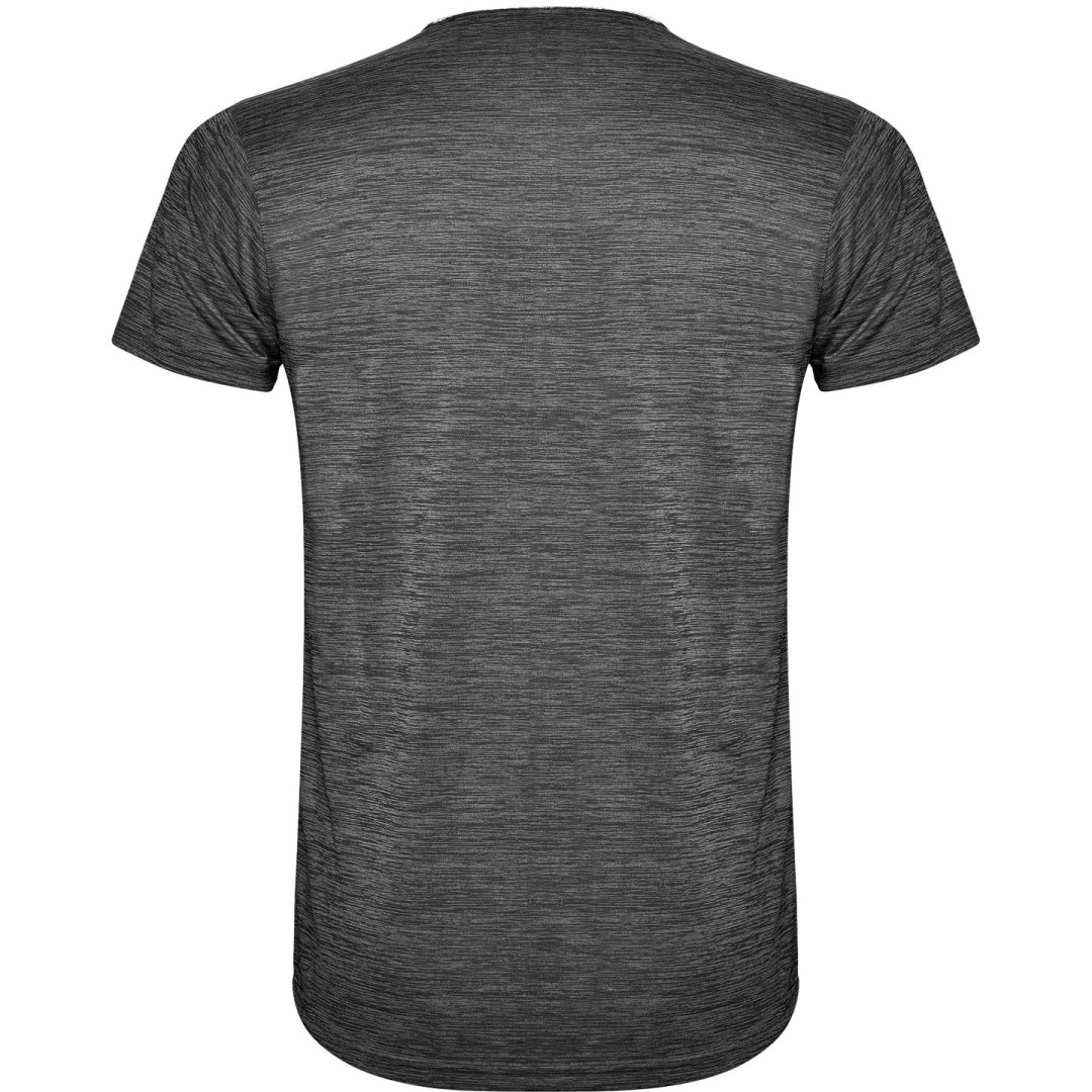 Camiseta Técnica Infantil Combinada Jaspeada...