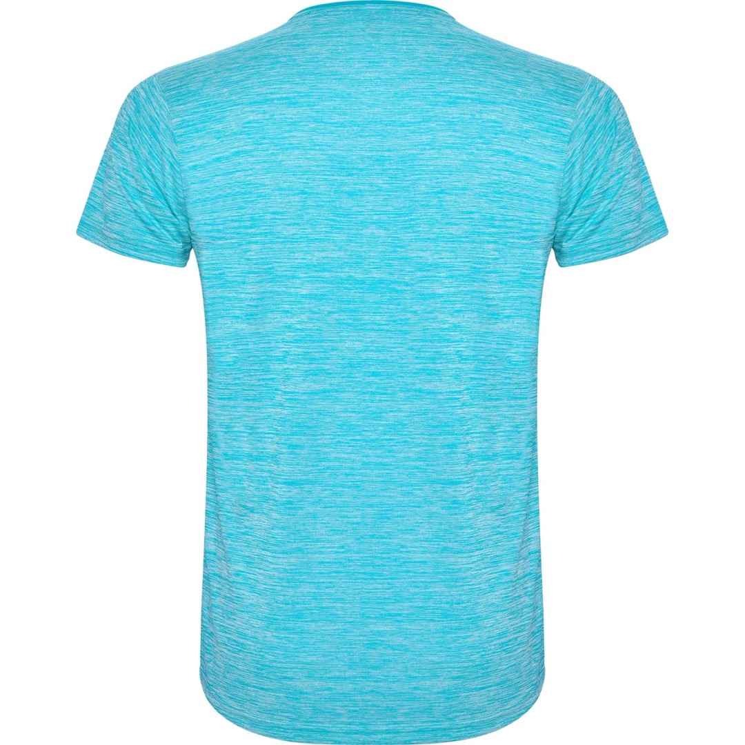 Camiseta Técnica Infantil Combinada Jaspeada...