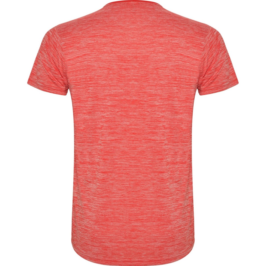 Camiseta Técnica Infantil Combinada Jaspeada...